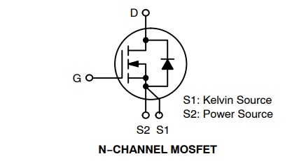 アプリケーション回路図 - onsemi NTH4L020N090SC1シリコンカーバイド（SiC）MOSFET