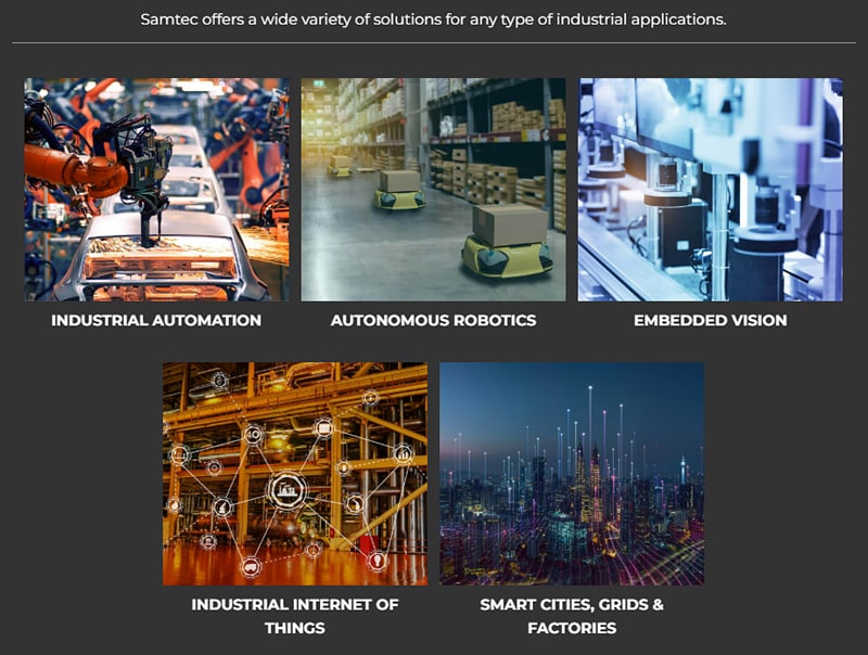 Samtec 工業ソリューション
