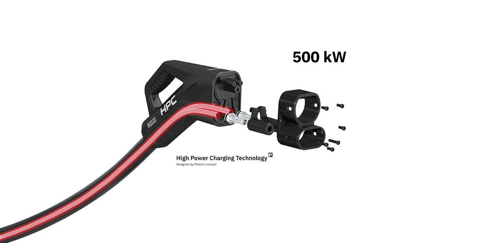 チャート - Phoenix Contact 500A液冷チャージケーブル