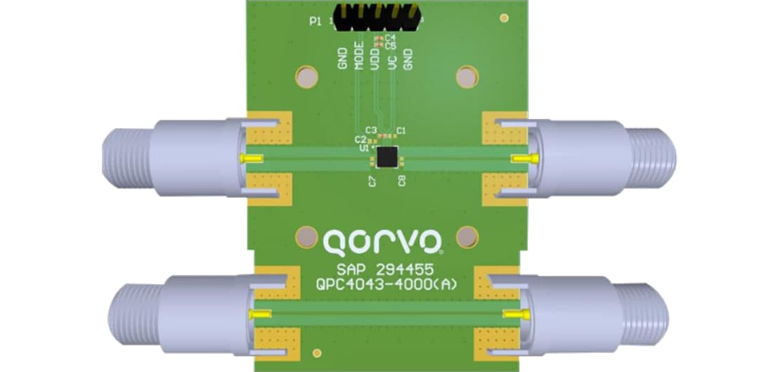 機械図面 - Qorvo QPC4043EVB-01評価ボード