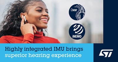 STMicroelectronics LSM6DSV16BX iNEMO 3軸加速度計とジャイロスコープ