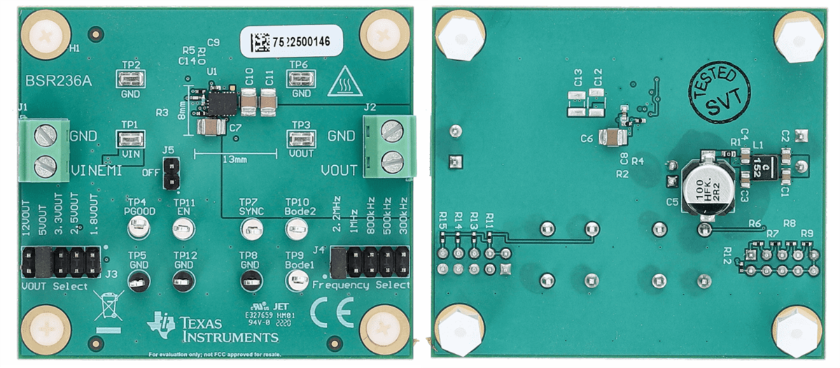 Texas Instruments TPSM33625EVM評価モジュール