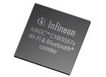 Infineon Technologies AIROC™ CYW5557x Wi-Fi 6Eトライバンド/Bluetooth 5 SoC