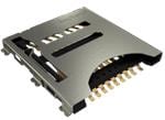 Amphenol Commercial マイクロSD、SDカード用ソケット
