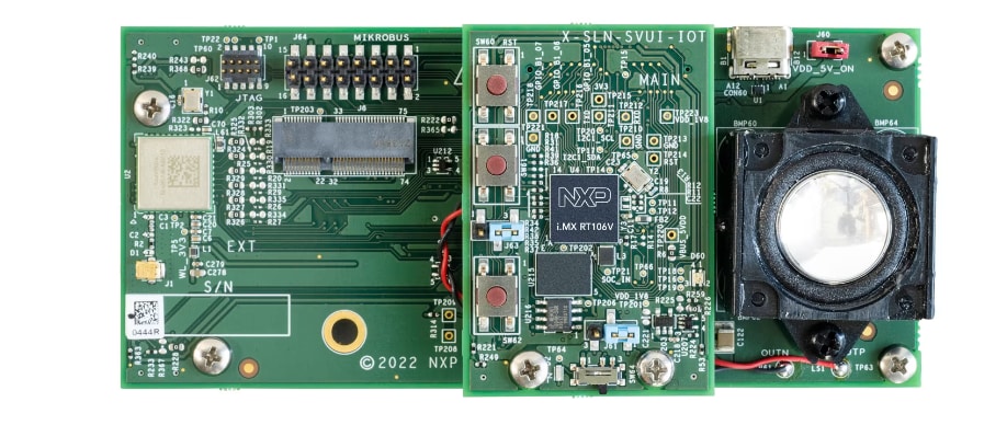 NXP Semiconductors SLN-SVUI-IOT EdgeReadyスマート音声UIソリューション