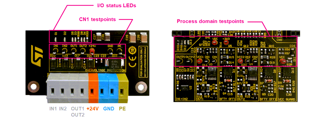 STMicroelectronics STEVAL-FSM01M1デジタルI/O拡張ボード