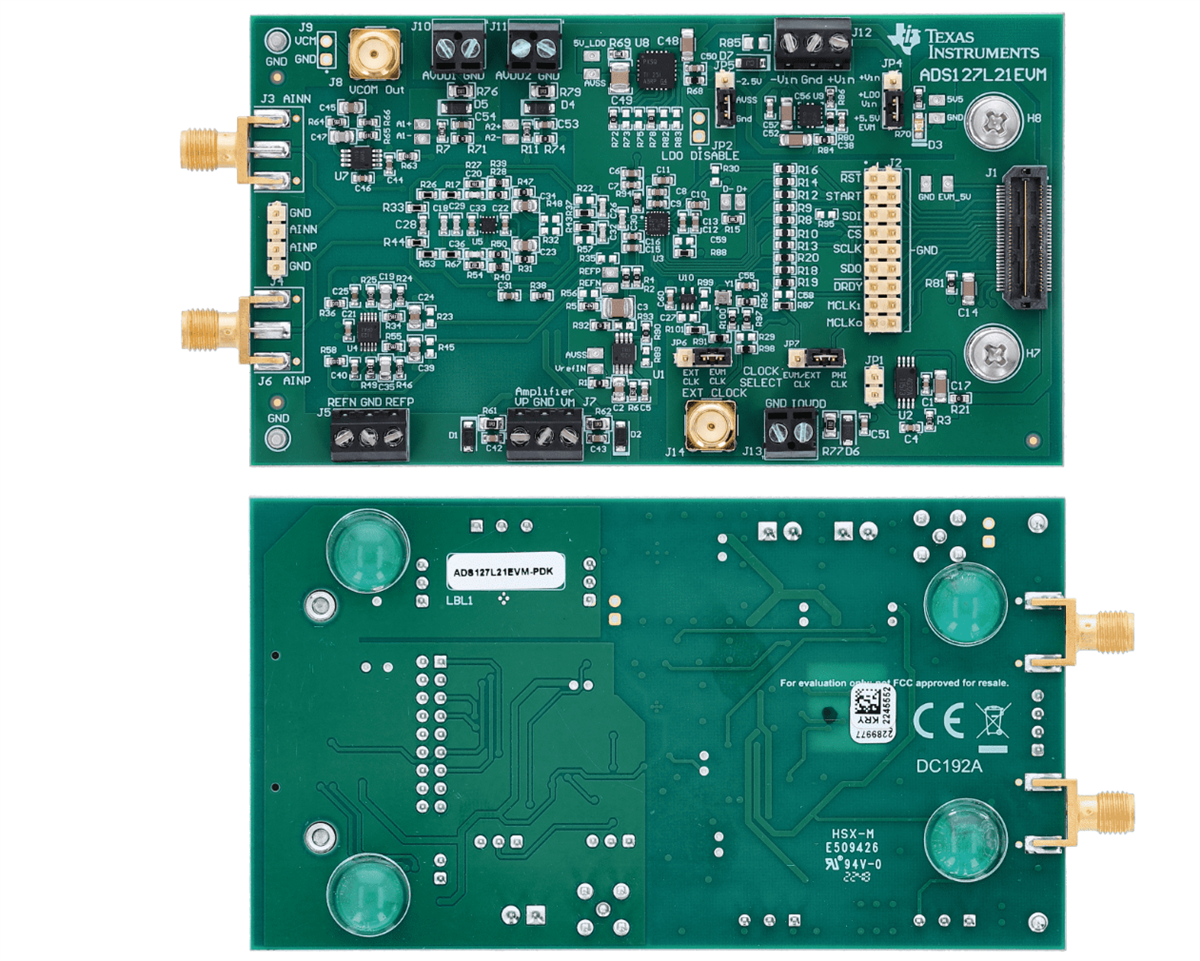 Texas Instruments ADS127L21EVM-PDK評価キット