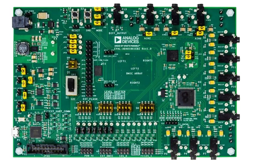 Analog Devices Inc. EVAL-ADAU1861EBZ評価ボード