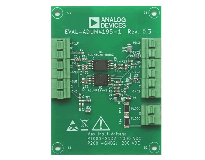 Analog Devices Inc. EVAL-ADuM4195-1EBZ評価ボード