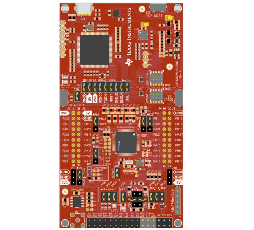Texas Instruments LP-MSPM0G3507 LaunchPad™開発キット