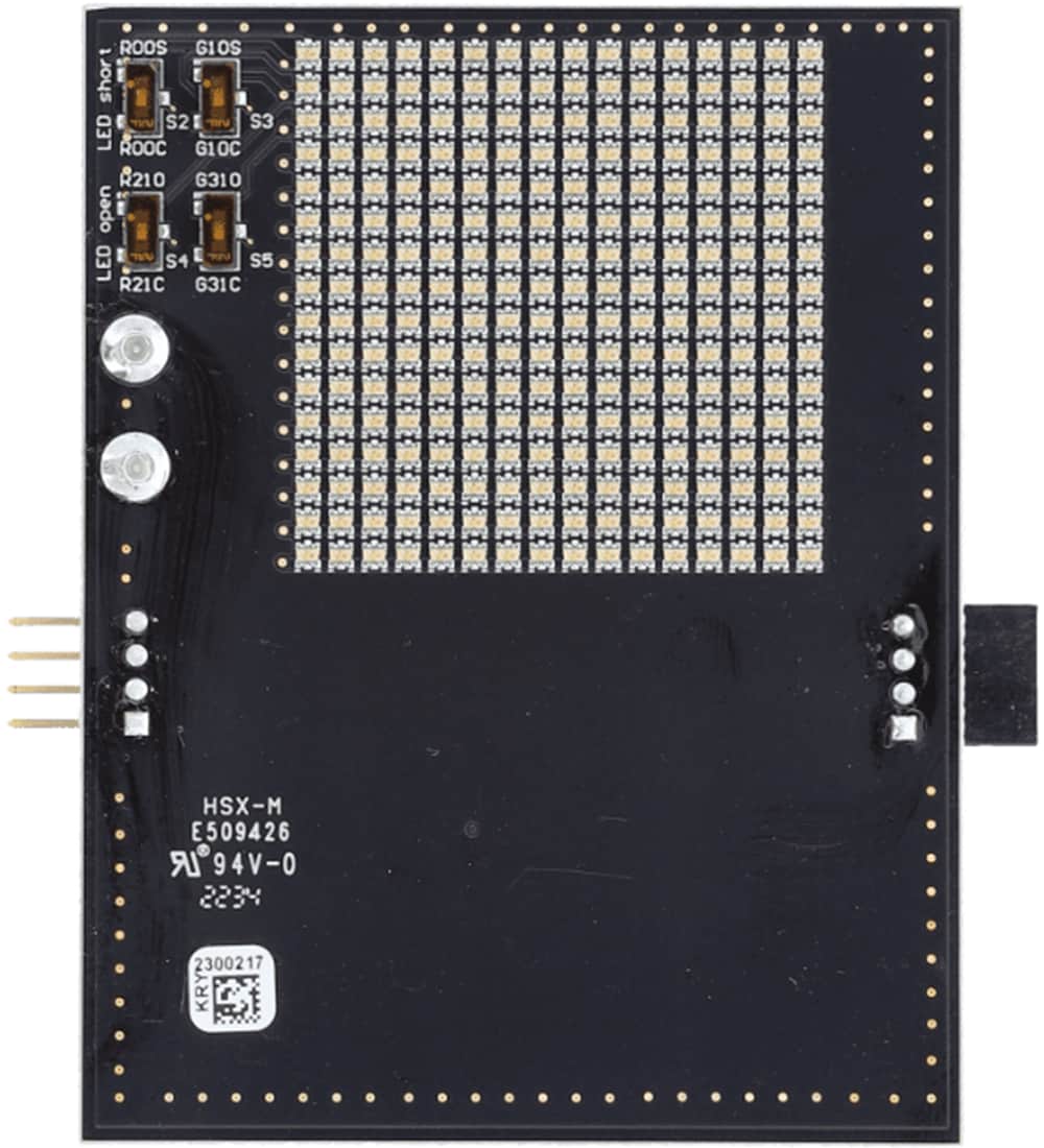 機械図面 - Texas Instruments LP5891Q1EVMドライバ評価モジュール (EVM)