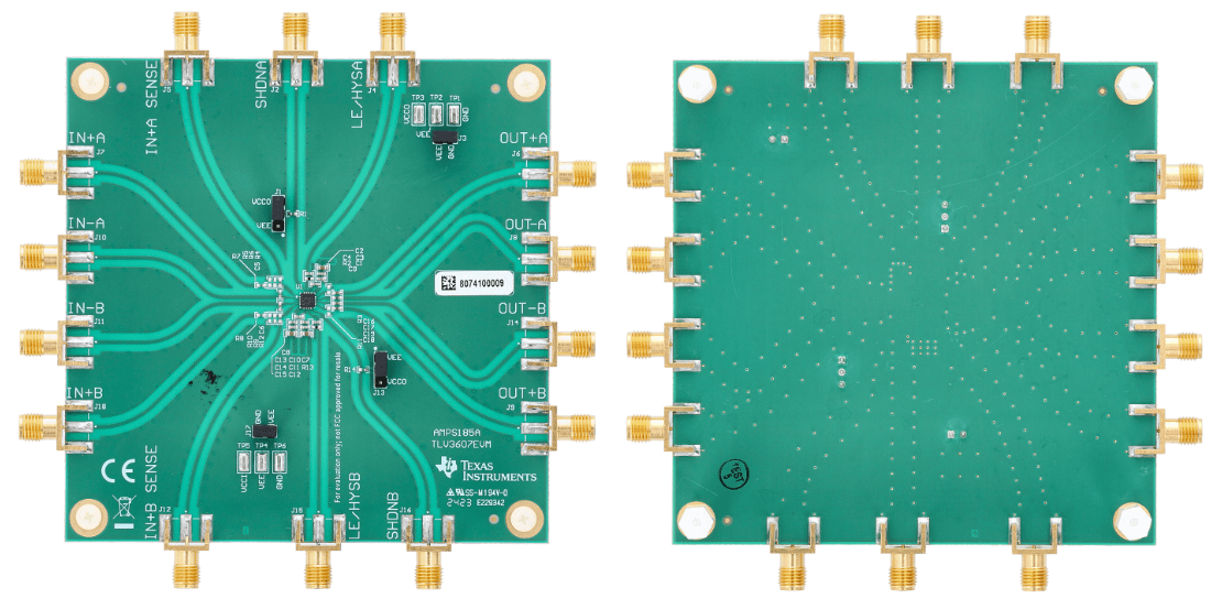 Texas Instruments TLV3607EVM評価モジュール