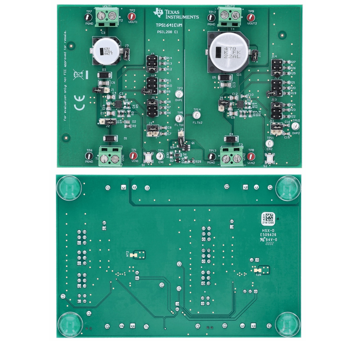 Texas Instruments TPS1641EVM評価モジュール