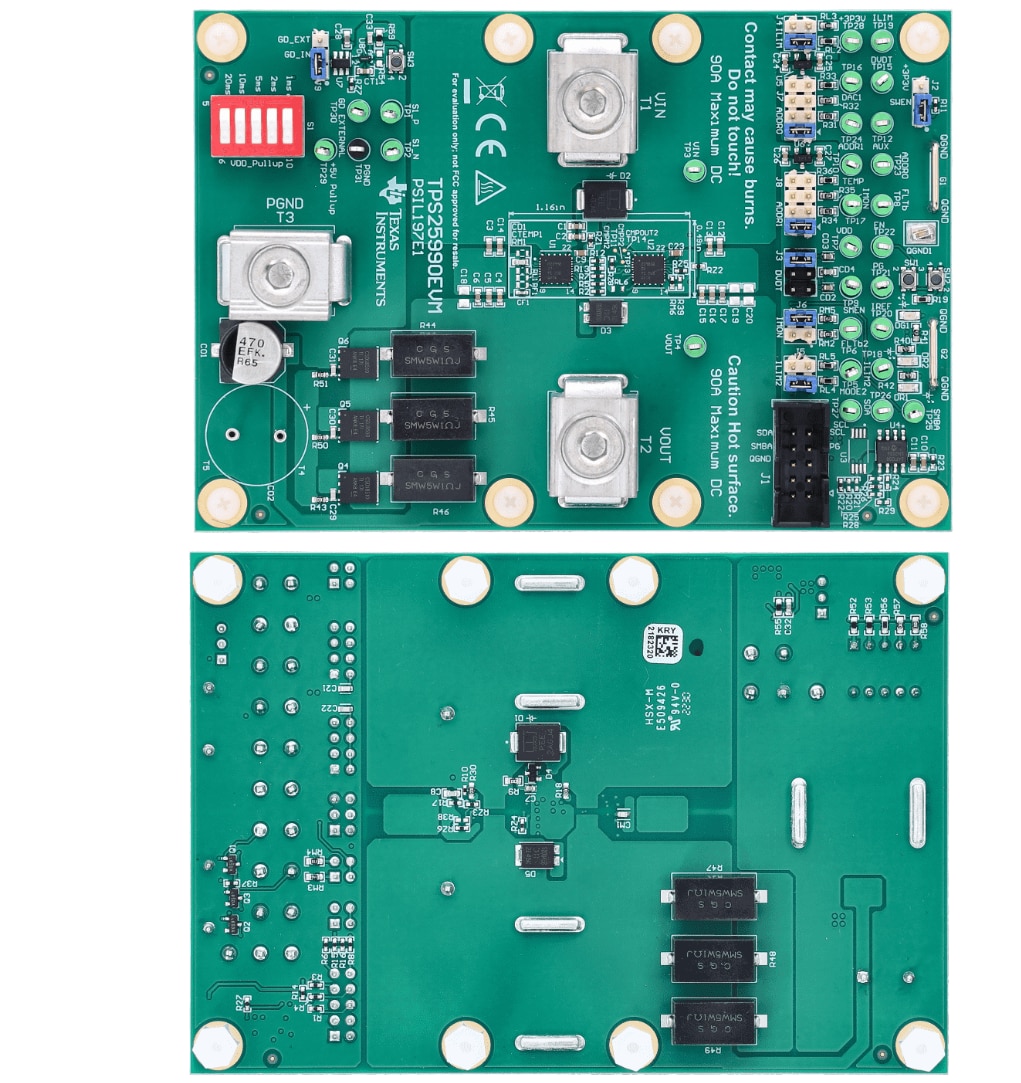 Texas Instruments TPS25990EVM評価モジュール
