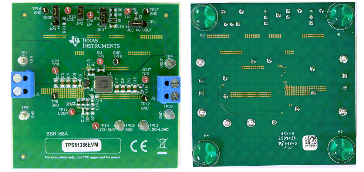 Texas Instruments TPS51386EVM 評価モジュール