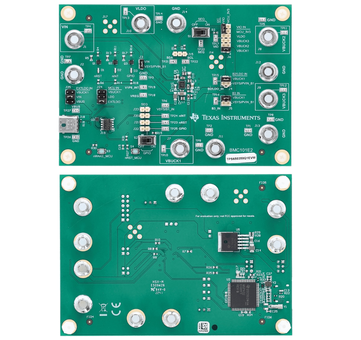 Texas Instruments TPS650350Q1EVM 評価モジュール