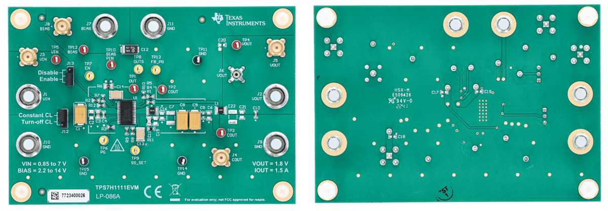 Texas Instruments TPS7H1111EVM 評価モジュール