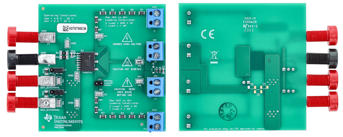 Texas Instruments TPSI2072Q1EVM 評価モジュール