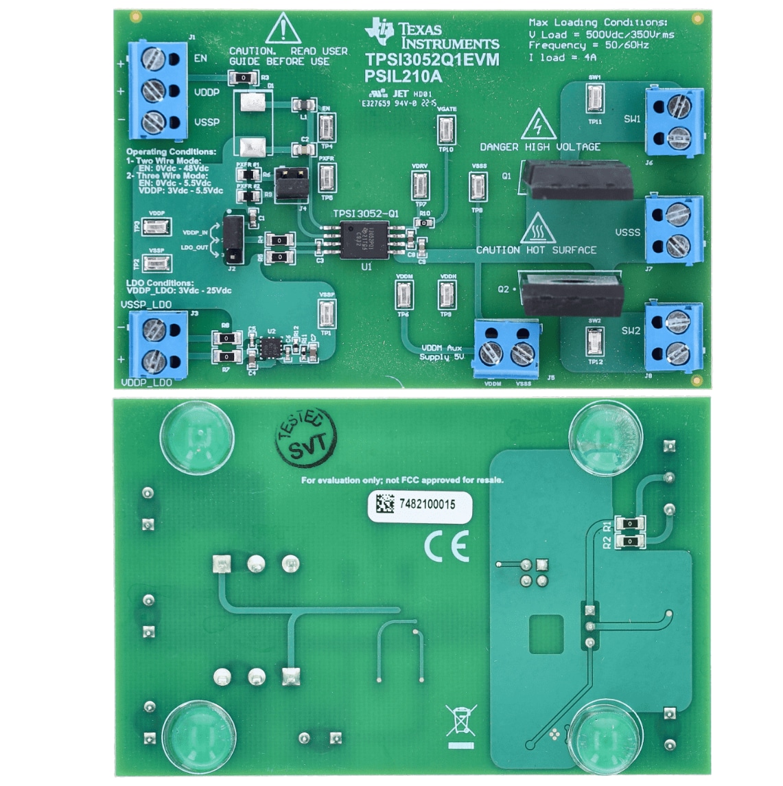 Texas Instruments TPSI3052Q1EVM評価モジュール