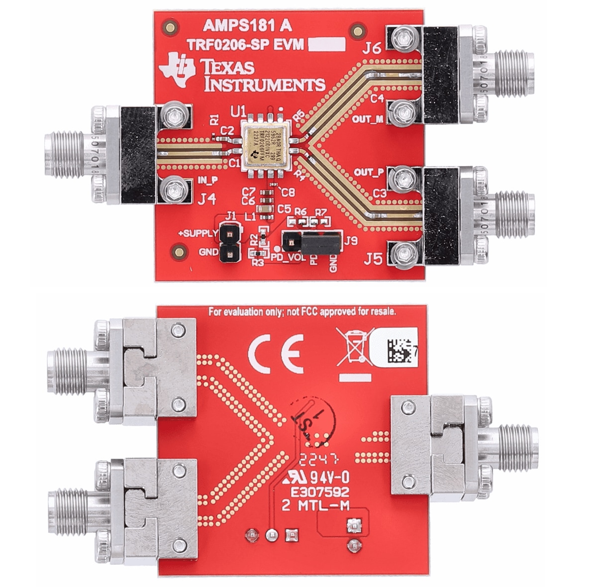 Texas Instruments TRF0206EVM-CVAL評価モジュール