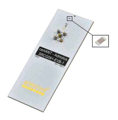 Chart - Antenova Admotus SMT Ceramic Antennas