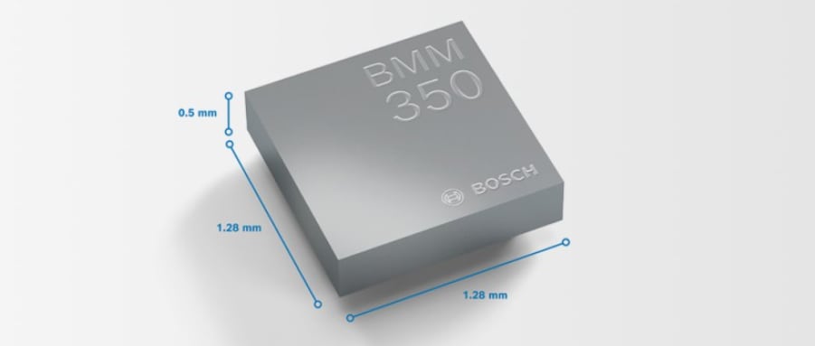 Bosch BMM350高性能磁気計