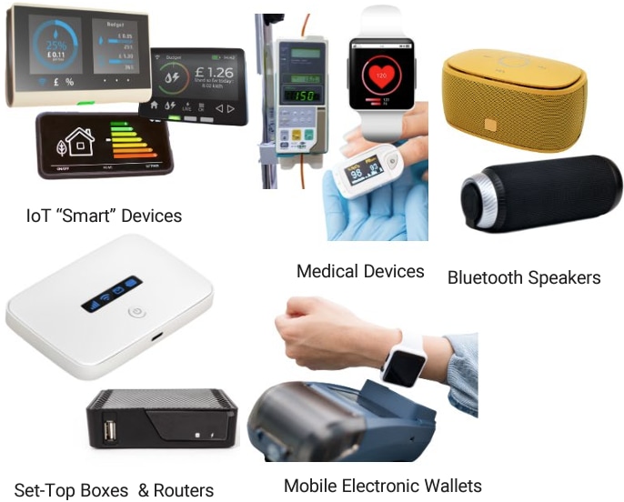 Amphenol RF 内部組み込み型チップアンテナ