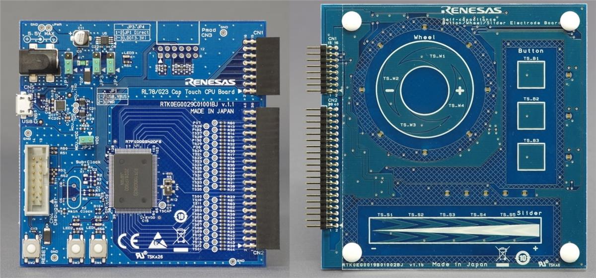 Renesas Electronics RTK0EG0030S01001BJ RL78/G23搭載評価システム