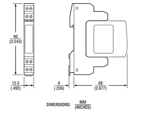 チャート - Bourns 2510&2520データと信号SPD