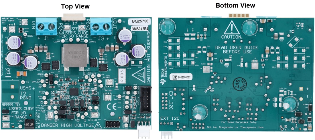 Texas Instruments bq25756EVM Controller 評価モジュール