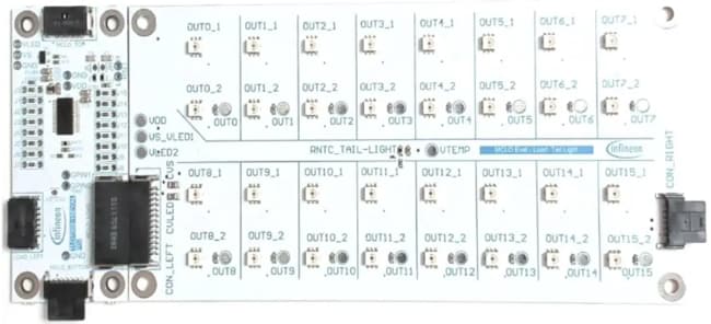 Infineon Technologies TLD7002 LED開発ツール