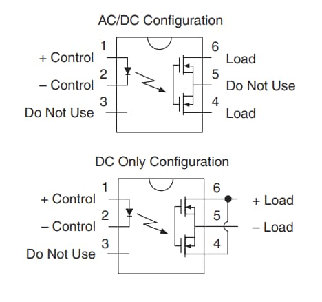 IXYS Integrated Circuits LCB710単極OptoMOS®リレー