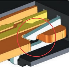 Molex LA75 0.3mmピッチFPC コネクタ