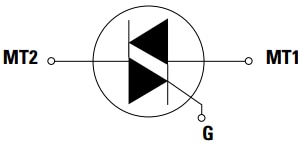 Littelfuse QVxx12xHx 12A 高温オルタニスタ トライアック