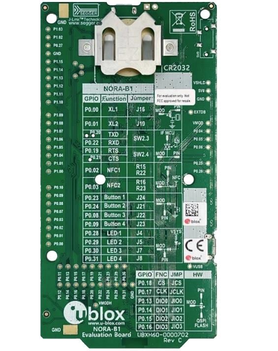 u-blox EVK-NORA-B12x 評価キット