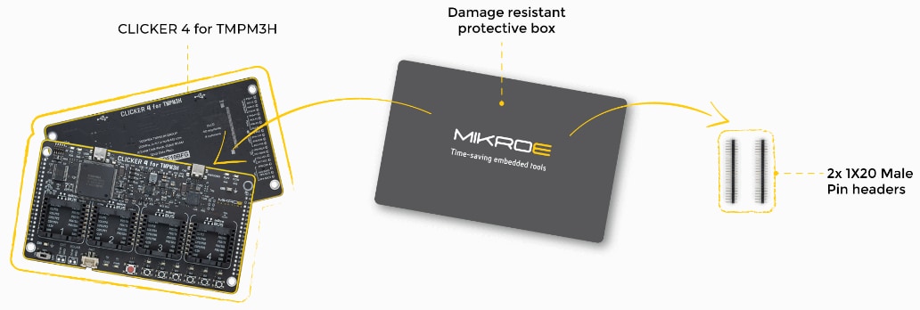 Mikroe Clicker 4 for TMPM3H