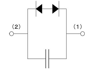 アプリケーション回路図 - ROHM Semiconductor RASMIDシリコンRFコンデンサ
