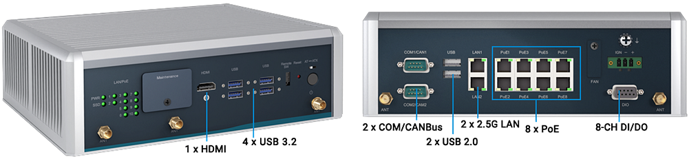 Axiomtek AIE900A-AO Fanless Edge AI System