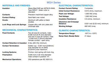 Positronic 丸型六角コネクタ