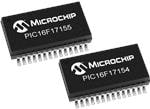 Microchip Technology PIC16F17154/55/74/75マイクロコントローラ
