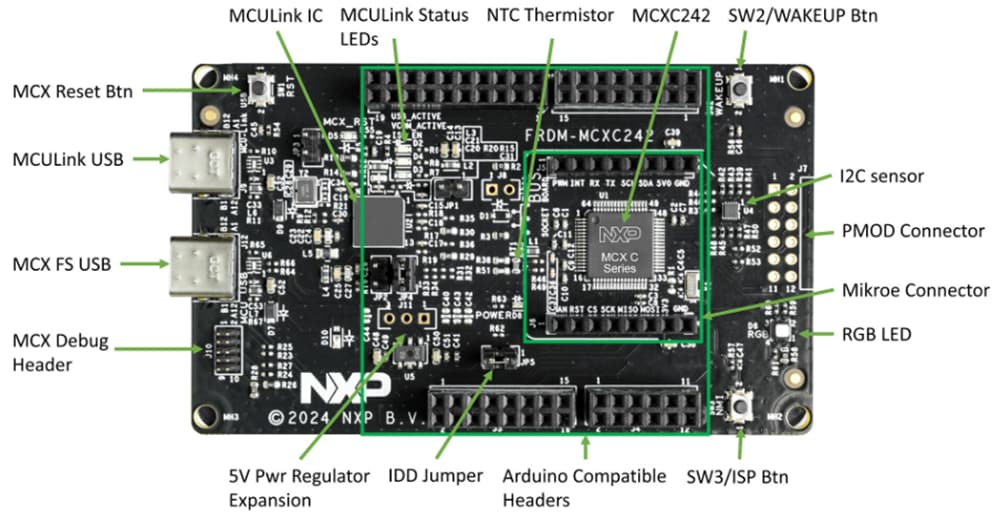 NXP Semiconductors FRDM-MCXC242開発ボード