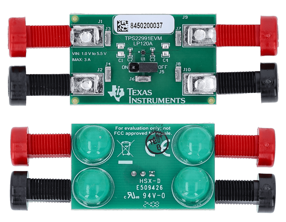 Texas Instruments TPS22991EVM 評価モジュール