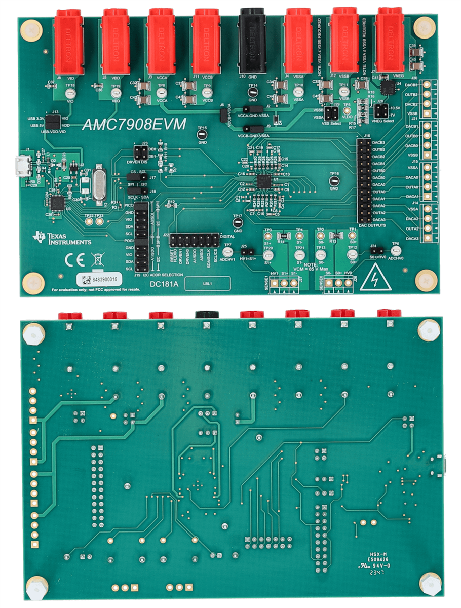 Texas Instruments AMC7908EVM 評価モジュール