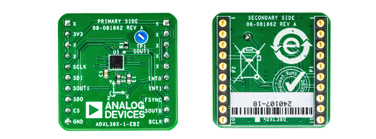 Analog Devices Inc. EVAL-ADXL382-BB-2Z評価ボード