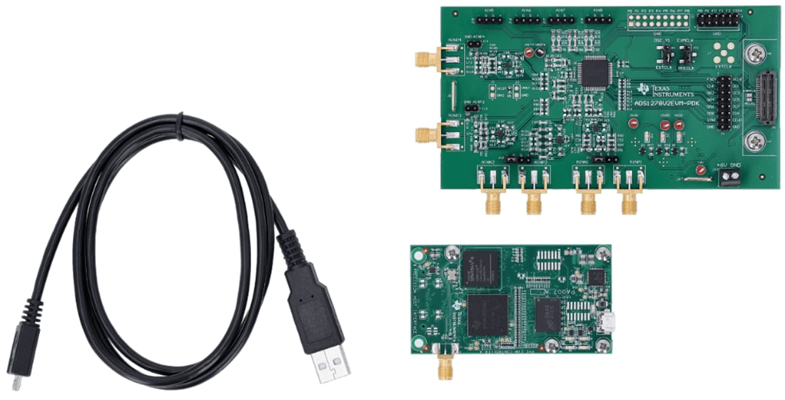 Texas Instruments ADS1278EVM-PDK評価モジュール (EVM)