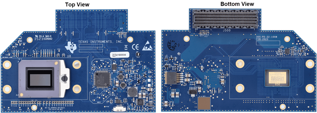 機械図面 - Texas Instruments DLP780NEEVM DMD評価モジュール (EVM)