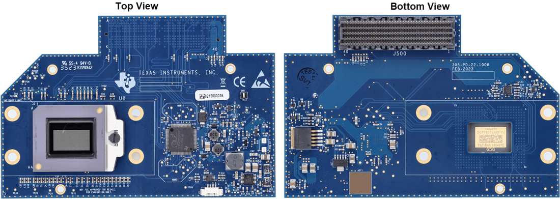機械図面 - Texas Instruments DLP780TEEVM DMD評価モジュール (EVM)