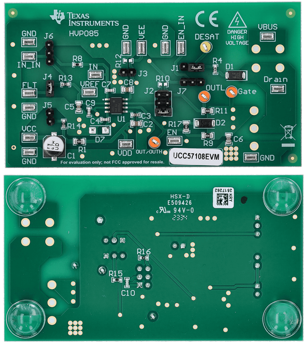 Texas Instruments UCC57108EVM 評価モジュール