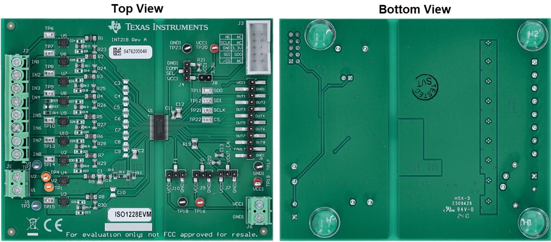 ロケーション回路 - Texas Instruments ISO1228EVM評価モジュール (EVM)