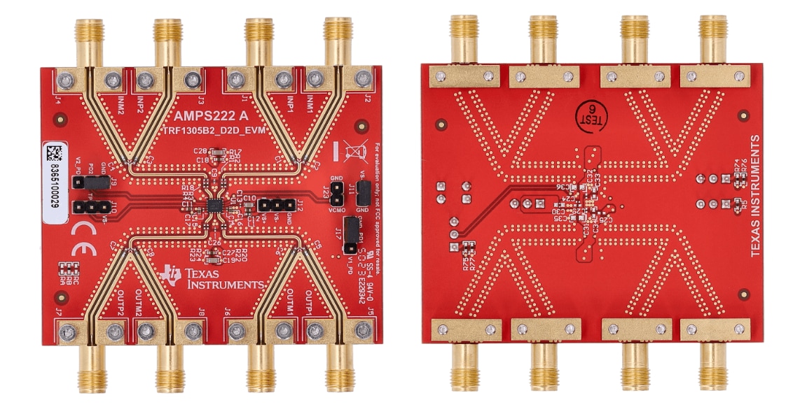 Texas Instruments TRF1305x2-D2D-EVM 評価モジュール
